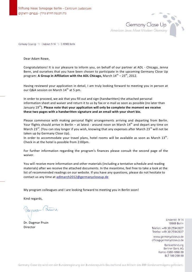 up letter to stanford germany up acceptance letter up letter to stanford germany up acceptance letter