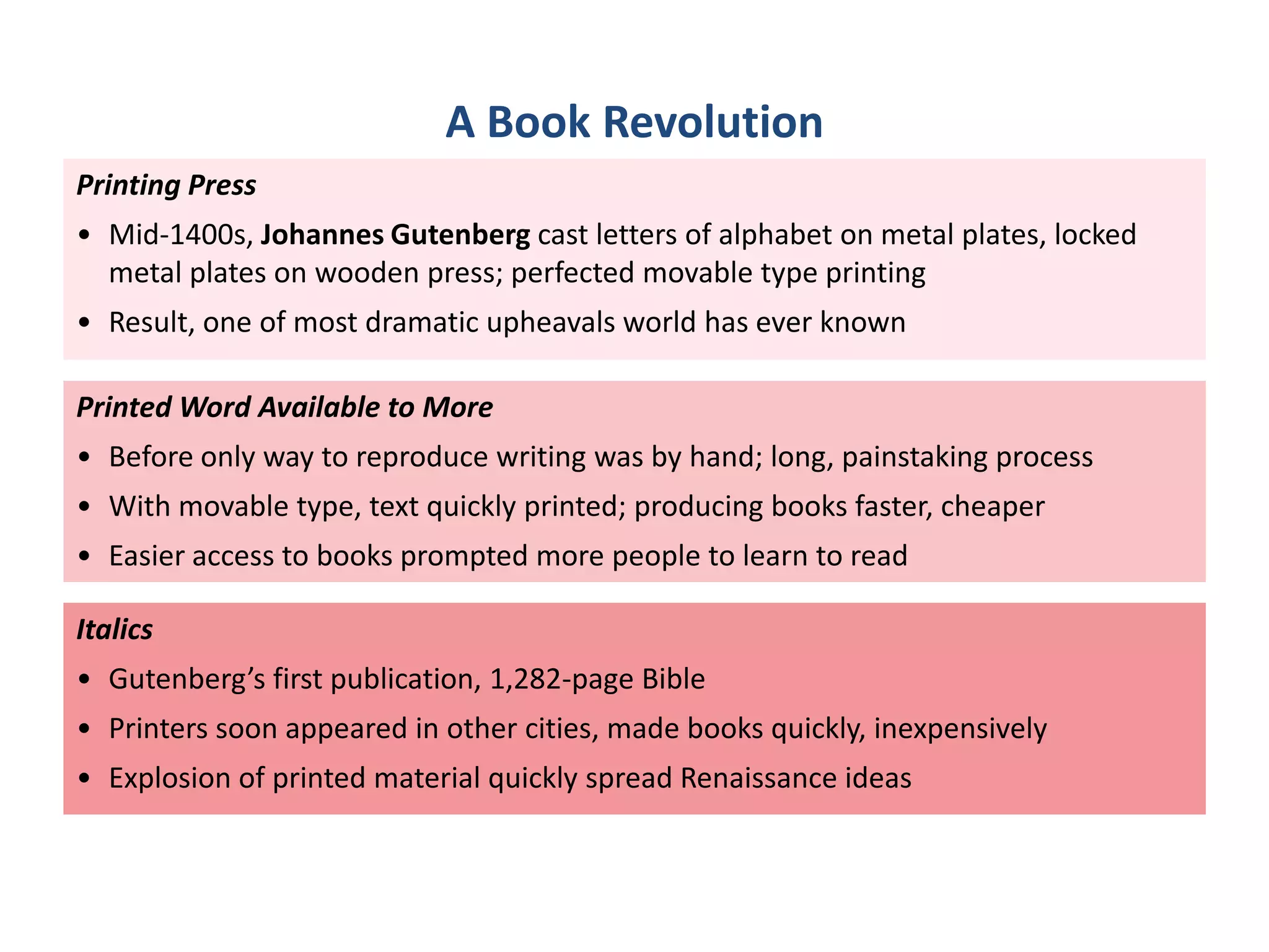 Lesson Two - Renaissance Thought | PPT