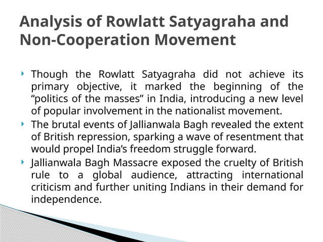 Rowlatt Act Power Point Presentation.... | PPTX