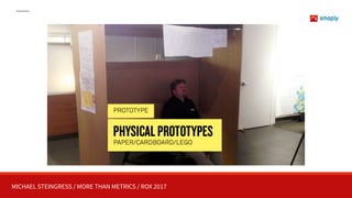 MICHAEL STEINGRESS / MORE THAN METRICS / ROX 2017
 