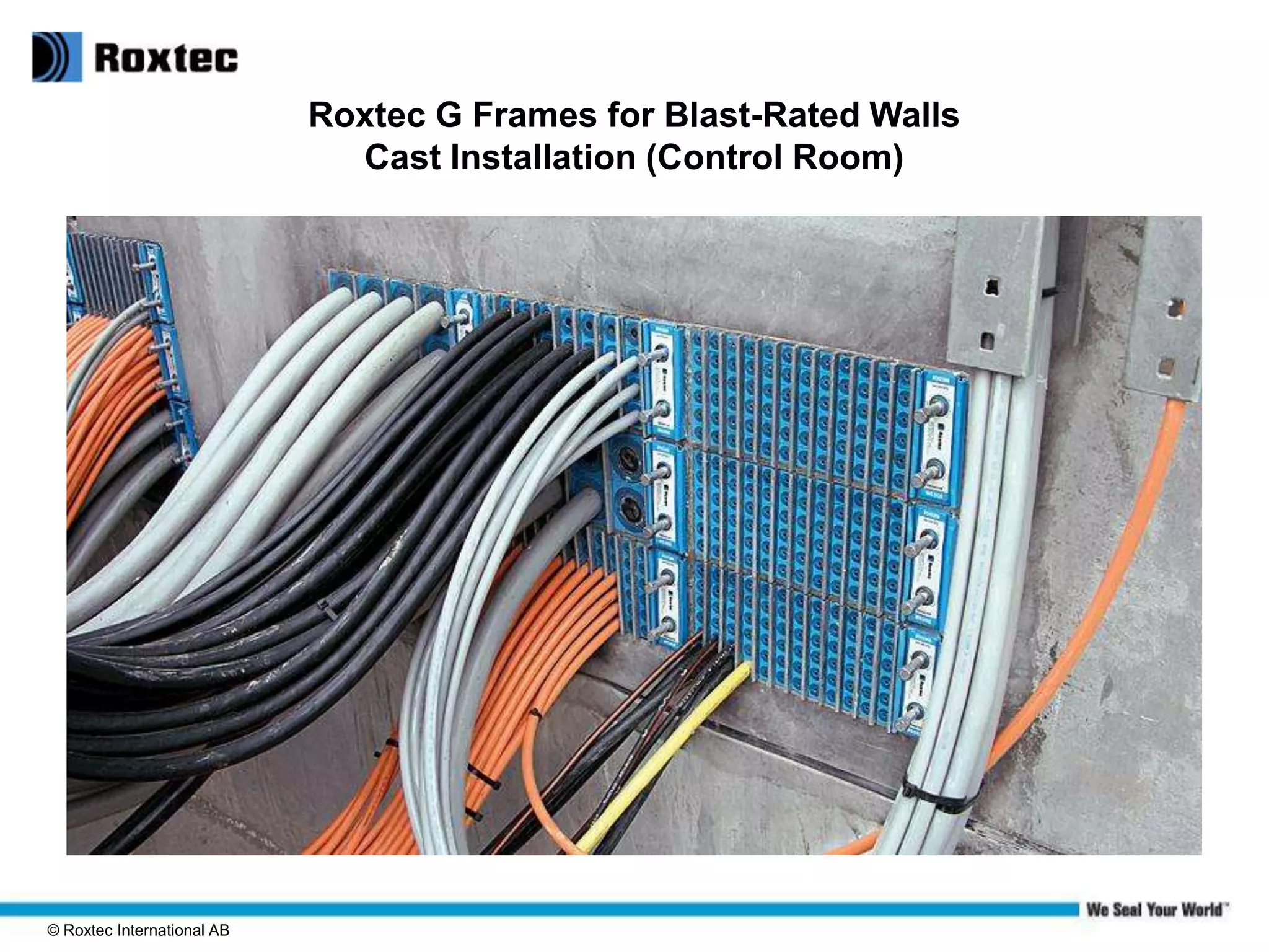 Roxtec MCT Cable Entry Solutions For Process Industries PPTX Roxtec MCT Cable Entry Solutions For Process Industries PPTX