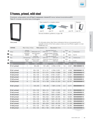 4x1 Roxtec Frames Roxtec Sealing Solutions For Cable & Pipe Penetrations - Cable & Pipe ...
