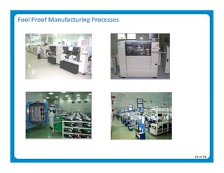 Fool Proof Manufacturing Processes 




                                      19 of 29 
 