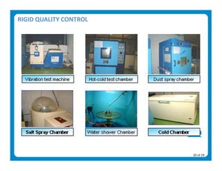 RIGID QUALITY CONTROL 




                         20 of 29 
 