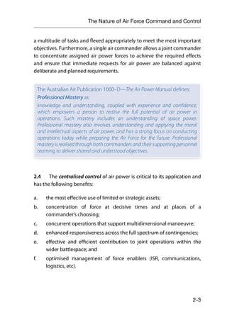 Command and Control in the Australian Air Force | PDF