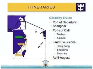 Desirable berthing places