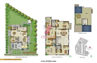 Villa Type A5 - Villa No. 150
First Floor Plan
Terrace Plan
Key PlanGround Floor Plan
Built Up Area: 5995
No of Villas: 1
Type – A5
www.Zricks.com
 
