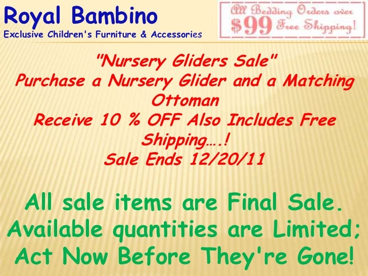 green nursery glider