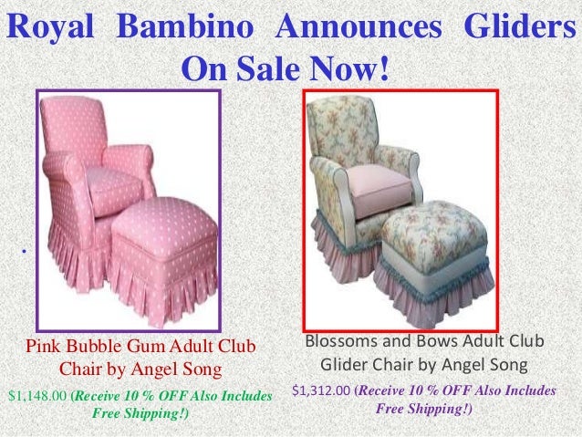 nursery gliders for sale