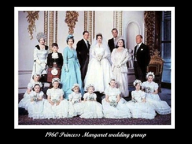 1960 Princess Margaret Wedding Group