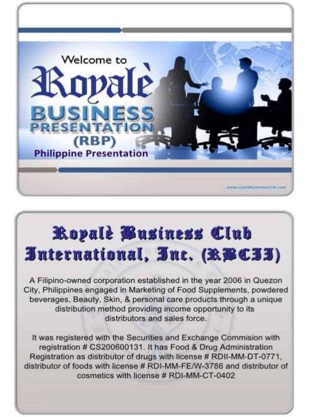 royale business presentation powerpoint