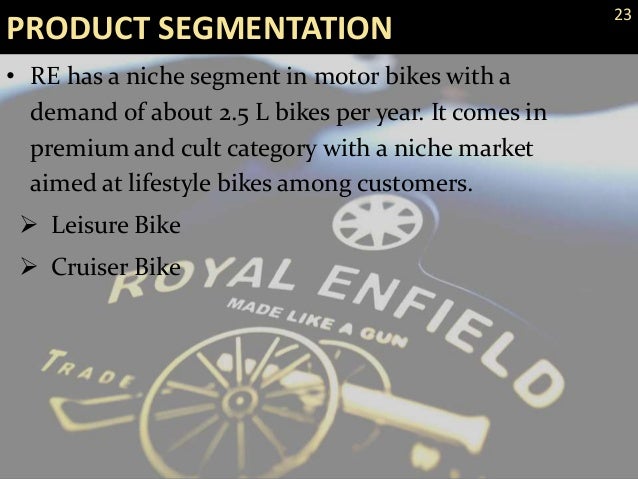 Royal enfield case study ppt image