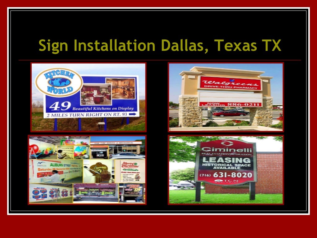 Sign Installation Dallas, Texas, TX, Wholesale signs, Channel letter