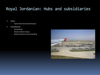 royal jordanian subsidiaries