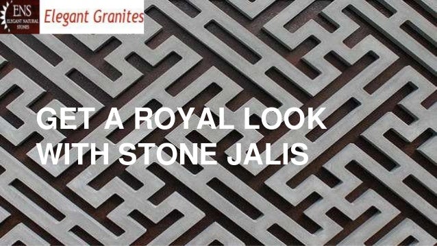 Royal Look With Marble Stone Jali