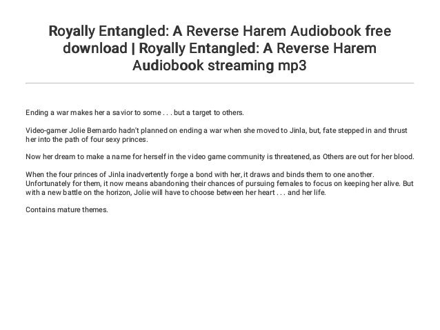 Royally Entangled A Reverse Harem Audiobook Free Download Royally