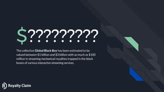 $?????????
The collective Global Black Box has been estimated to be
valued between $1 billion and $3 billion with as much ...