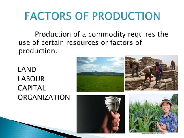 PRODUCTION:PROCESS, FACTORS OF PRODUCTION, INPUT OUTPUT RELATIONSHIP ...