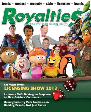 Royaltie$ June 2013 cover