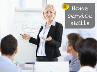 Hone
service
skills