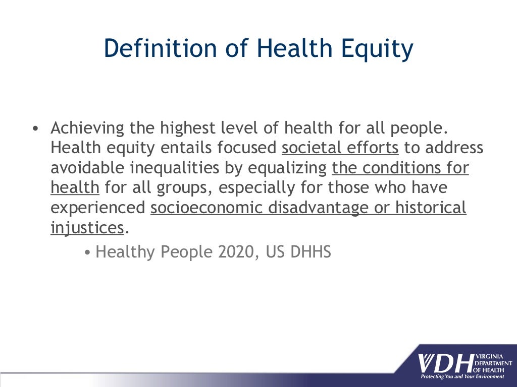 Health Equity