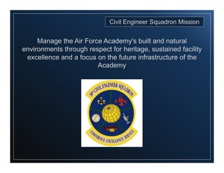 2013 Mission First Track, How GIS Supports USAFA's Civil Engineer ...