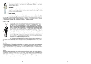18 19
hace médium por una especie de accidente (sin embargo en el manga se vuelve su medium
voluntariamente). Una vez se llamó basura, pero Suigintou le dijo que jamás se llame basura.
Suigintou la quiere mucho.
Yamamoto
Personaje exclusivo del anime. Es un compañero de Nori, está enamorado de ella, por lo cual
siempre la invita a salir, pero nunca le funciona y cuando intenta invitarla siempre le suceden
desgracias y eventos desafortunados.
Odille Fausset
Es un personaje del manga de Rozen Maiden, ella es la nieta de Corinne Fausset, la antigua
medium de Hinaichigo. Odille es la medium de Kirakishou. Llega a casa de Jun reclamando
por Hinaichigo, la cuál más tarde se adentra en un sueño profundo del que no podrá despertar a manos de
Kirakishou, en el momento en que Hinaichigo “desaparece” Odille cae en un profundo sueño, y es mandada
al mismo hospital que Megu, lugar dónde recibe el nombre de “La Bella Durmiente”.
Laplace no Ma
Un conejo algo extraño que viste de traje, mantiene cierta relación con Barasuishou y
Enju, habla en forma de acertijos, nunca lo vemos mover la “boca” para hablar y no se
sabe nada de él hasta los últimos capítulos de la serie. Gusta de divertirse con el sufri-
miento de otros. Él utiliza a los personajes de la historia para jugar con ellos. Es el único
(aparte de Enju) que sabe que Barasuishou en realidad no es una Rozen Maiden, y utiliza
este conocimiento para manipular la historia. Su nombre significa “Demonio de Laplace”.
Fingió aliarse con Enju para tener todas la Rosas Místicas para Barasuishou, aunque él sa-
bía que moriría si las tenía y, por supuesto, no dijo nada. En los minutos finales del último
capítulo de Rozen Maiden Träumend, aparece Laplace no Ma en posesión de dos Rosas
Místicas (se presume que las de Hinaichigo y Souseiseki) reuniéndose con Kirakishou (en
los pocos segundos que esta aparece en toda la serie). Esta escena es la que los fans con-
sideran como una de las mejores razones para esperar una tercera temporada de la serie.
Sin embargo en el manga es neutral en el Alice Game.
Este personaje es esbozo del demonio de Laplace. Creado por el físico francés Pierre Si-
mon Laplace, con el cual intentaba explicar las conductas de todo ser viviente regidas por las leyes de New-
ton.
Kun-Kun
Es un perro detective de un programa de marionetas y es lo que más le gusta a Shinku. Y las Rozen siempre
se ponen a ver el programa. El programa de Kun-Kun es una parodia de otros anime de detectives (el más
notorio es Detective Conan). El show del Detective Kun-Kun constituye un ejemplo de ficción dentro de la
ficción.
Saitou
Saitou es una adolescente amable y linda que hace su aparición en Rozen Maiden Tales (secuela del manga
Rozen Maiden). Su amigo es Tenchou, que es un chico egoísta. Ambos trabajan en una tienda de libros junto
con Jun. Saitou es muy amiga de Jun e incluso, en una escena, Jun dice que le gustaría tener una linda esposa
mientras piensa en Saitou. Tiempo después reacciona y deja de pensar en eso. Saitou tiene un hermano que
parece ser muy duro pero es muy amable y trabaja con Jun en la construcción del escenario de teatro.
 