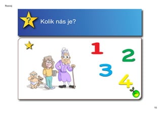 Rozvoj




         Kolik nás je?




                         ZPĚT




                                10
 