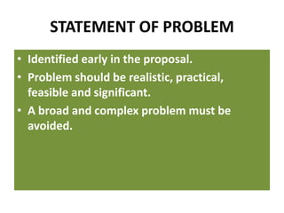 RESEARCH PROPOSAL. | PPTX