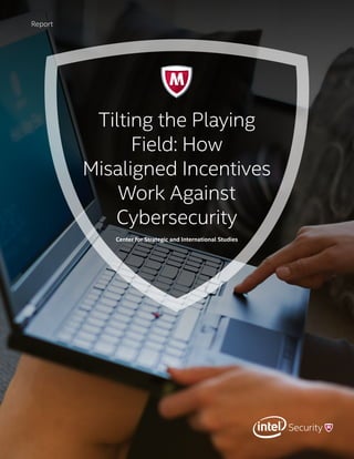 Report
Tilting the Playing
Field: How
Misaligned Incentives
Work Against
Cybersecurity
Center for Strategic and International Studies
 