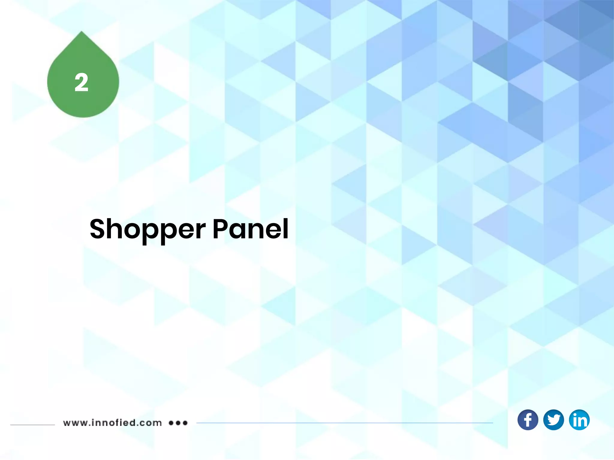 Shopper Panel
2
 