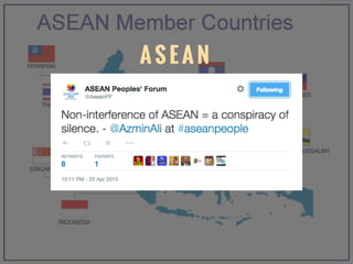 A S E A N
“ N O N - I N T E R F E R E N C E ”
 