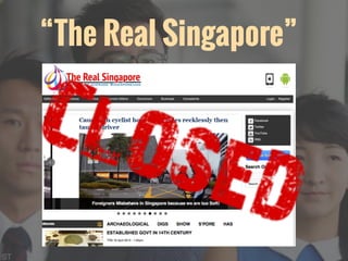 “The Real Singapore”
 