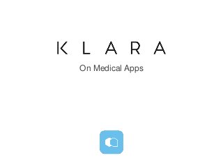 On Medical Apps
 