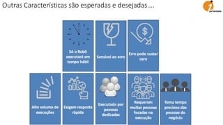 Outras Características são esperadas e desejadas....
 