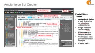 Ambiente do Bot Creator
 
