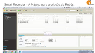 Smart Recorder – A Mágica para a criação de Robôs!
 