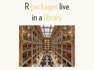 R package development, create your own package isabella gollini | PDF