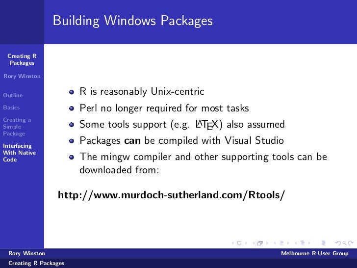 create r package