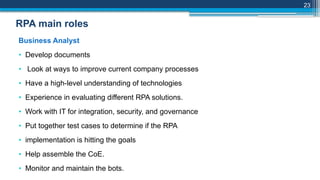 RPA_EC_2Cre_Chapter 02-Planning for RPA_Slide | PPTX