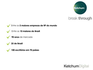 Entre as 5 maiores empresas de RP do mundo

Entre as 10 maiores do Brasil

90 anos de mercado


25 de Brasil


100 escritórios em 70 países
 