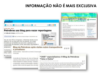 INFORMAÇÃO NÃO É MAIS EXCLUSIVA




                     news.fedex.com
 