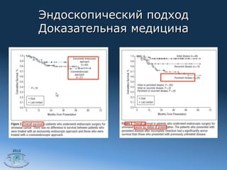 Эндоскопический подход
       Доказательная медицина




2012
 