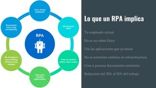 RPA (Robotic Process Automation) | PDF