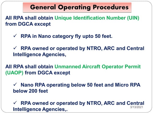 Remotely Piloted Aircraft System | PDF