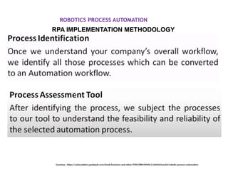 Robotic Process Automation Basic Concepts - Types of Bots | PPTX