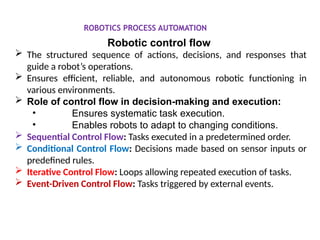 Robotic Process Automation Basics concepts | PPTX