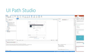 Ui Path Project Plan Example RPA with UIPath and Flaui | PPTX