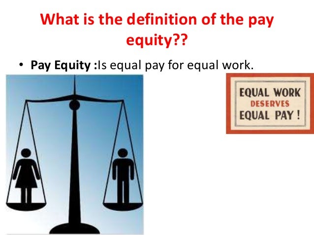 pay equity pay equity