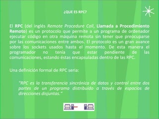 RPC | PPTX
